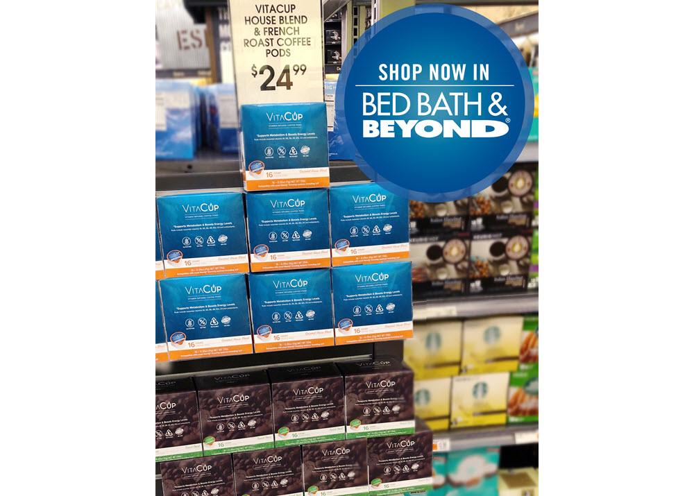 Where You Can Buy VitaCup in Bed Bath & Beyond Stores